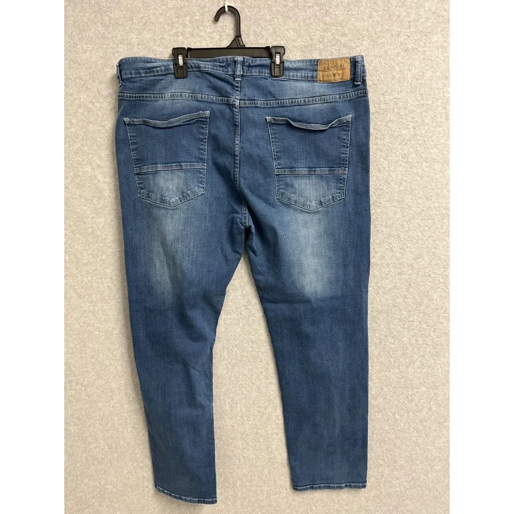 Company Eighty One‎ Jeans Mens 46x32 Blue Denim Pockets Medium Wash Straight Leg